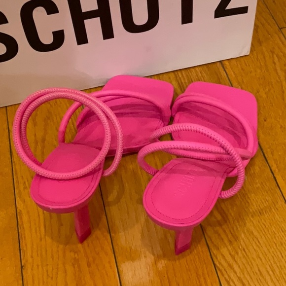Schutz Shalla Heel in Pink, Size: 8 - Picture 8 of 10